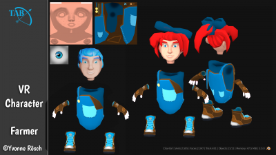 3D Design – VR Character Human