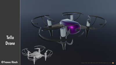 3D – Dji Tello Drohne